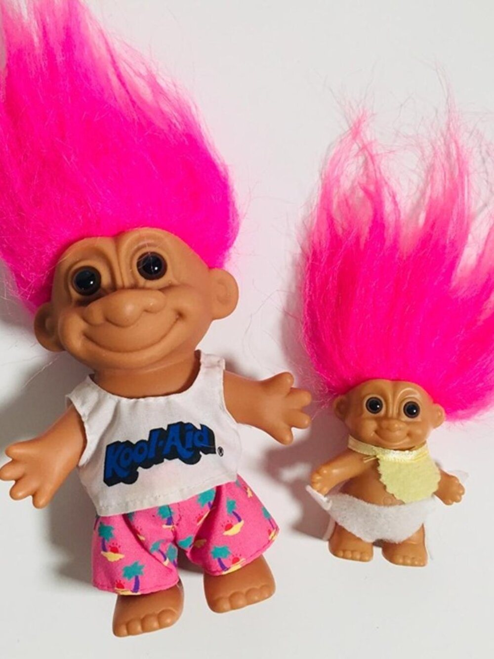 Vintage 90s Kool Aid Troll and Baby Doll Lot